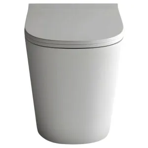 Studio Bagno Manhattan Rimless Wall Faced Toilet Pan - Matte White MAN002MW by Studio Bagno, a Toilets & Bidets for sale on Style Sourcebook