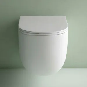 Studio Bagno Milady Wall Hung Package with Expert Evo with Frame Mechanical Cistern - Matte White MW-MIL003002MC by Studio Bagno, a Toilets & Bidets for sale on Style Sourcebook