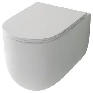 Studio Bagno Milady Wall Hung Toilet Pan - Gloss White MIL003 by Studio Bagno, a Toilets & Bidets for sale on Style Sourcebook