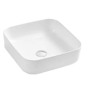 Oliveri Naples Countertop Square Basin - White NA3721 by Oliveri, a Basins for sale on Style Sourcebook