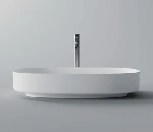 Studio Bagno Form Oval Bench Basin - Gloss White FRM65 by Studio Bagno, a Basins for sale on Style Sourcebook