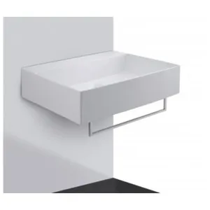 Studio Bagno Shard 50 Basin Towel Rail - Chrome SRC50 by Studio Bagno, a Bathroom Accessories for sale on Style Sourcebook