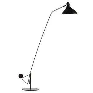 DCW Editions Mantis Floor Lamp with Round Base - Black BS1BBL by DCW Editions, a Lighting for sale on Style Sourcebook