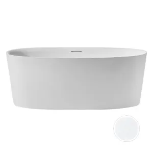 Claybrook Soho 1500 Freestanding Bath with Overflow - Star White H30402-SW-01-HH by Claybrook, a Bathtubs for sale on Style Sourcebook
