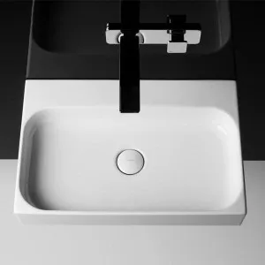 Studio Bagno Unit 60 Bench or Wall Basin with No Tap Hole - Gloss White UTL01-0 UTL01/0 by Studio Bagno, a Basins for sale on Style Sourcebook