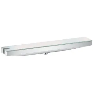 Hansgrohe Rainfinity Wall Outlet Porter 500 with Shower Holder and Shelf Left - Chrome Chrome 26843000 by Hansgrohe, a Bathroom Accessories for sale on Style Sourcebook