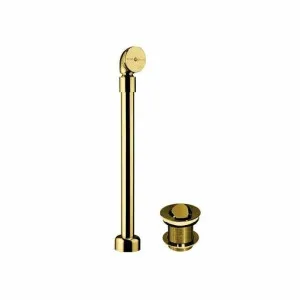 Victoria + Albert Exposed Overflow Bath Waste Kit Brass K-17-PB by Victoria + Albert, a Traps & Wastes for sale on Style Sourcebook