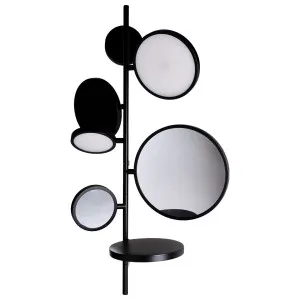 DCW Editions Tell Me Stories 2 Light Wall Lamp with Mirrors - Black TMSLED2BLK by DCW Editions, a Mirrors for sale on Style Sourcebook