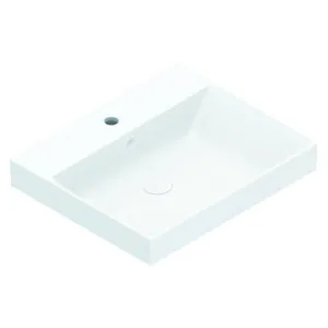 Catalano Zero 60 Wall Hung Basin with 1 Taphole - Gloss White 0120601001-905610 by Catalano, a Basins for sale on Style Sourcebook