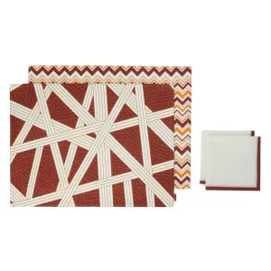 Missoni Nastri Icon 128 Placemat and Napkin Set 8053147134789 by Missoni, a Tableware for sale on Style Sourcebook