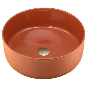 Terzofoco By Oliveri Circular Countertop Basin - Red Clay TZ0209RC by Terzofoco by Oliveri, a Basins for sale on Style Sourcebook