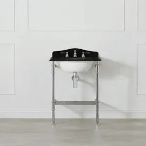 Victoria + Albert Milos 61 Black Washstand NT VA012-N-61BK by Victoria + Albert, a Vanities for sale on Style Sourcebook