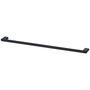 Oliveri Madrid Single Towel Rail 800mm - Matte Black MA830AC3MB by Oliveri, a Bathroom Accessories for sale on Style Sourcebook