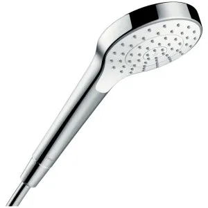 Hansgrohe Croma S 110 1jet Hand Shower - White Chrome 26805400 by Hansgrohe, a Showers for sale on Style Sourcebook