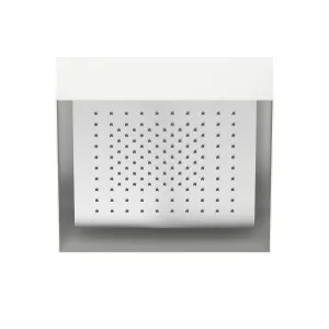 Fantini Acquafit Square Ceiling Shower with Frame - Brushed - Stainless Steel 7993K002 by Fantini, a Showers for sale on Style Sourcebook