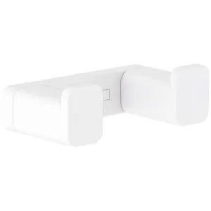 Hansgrohe Addstoris Double Hook Matte White 41755700 by Hansgrohe, a Bathroom Accessories for sale on Style Sourcebook