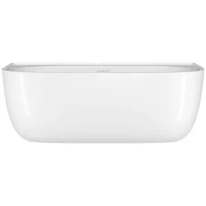 Victoria + Albert Eldon Back To Wall Bath - Gloss White ELDNSWNO by Victoria + Albert, a Bathtubs for sale on Style Sourcebook