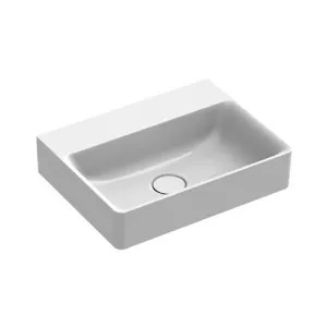 Catalano Green 145 Wall Hung Basin - Gloss White 145GR00-Z3443 145GR00-Z3442 by Catalano, a Basins for sale on Style Sourcebook