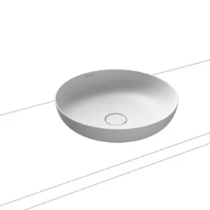 Kaldewei Miena 450mm Countertop Washbowl - Matte White 01-3180-0711K by Kaldewei, a Basins for sale on Style Sourcebook