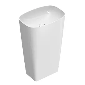 Catalano Green Lux 55 Freestanding Basin with Wall Outlet - Gloss White 1FRPGRLX00 by Catalano, a Basins for sale on Style Sourcebook