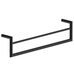 Fantini Young 450mm Double Towel Rail - Matte Black 96137614 by Fantini, a Bathroom Accessories for sale on Style Sourcebook