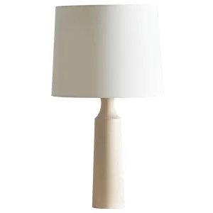 Pinch Derome Column Table Lamp - Ash PI-TL-DER-COL-ASH-CE by Pinch, a Lighting for sale on Style Sourcebook