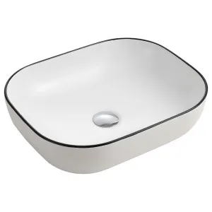 Oliveri Naples Black Line Countertop Basin - No Tap Hole NA7115B by Oliveri, a Basins for sale on Style Sourcebook
