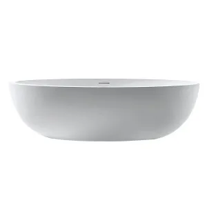 Claybrook Serenity 1900 Freestanding Bath with Overflow - Dover White H32501-DW-01-HH by Claybrook, a Bathtubs for sale on Style Sourcebook