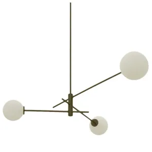 CTO Lighting Trevi 3 Pendant Light - Bronze TREPEOBZMO by CTO Lighting, a Lighting for sale on Style Sourcebook