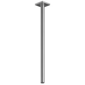Fantini Soho 495 Ceiling Shower Arm with Square Backplate - Brushed Stainless Steel 86938041F by Fantini, a Showers for sale on Style Sourcebook