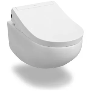 Toto Hayon Wall Hung Toilet & S5 Washlet CW253PJT1-TCF34220G by TOTO, a Toilets & Bidets for sale on Style Sourcebook