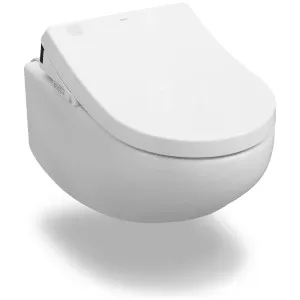 Toto Hayon Wall Hung Toilet & S7 Washlet CW253PJT1-TCF4732AT by TOTO, a Toilets & Bidets for sale on Style Sourcebook