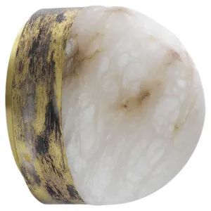 CTO Lighting Lucid 300 Flush Wall Or Ceiling Light - Alabaster and Silver LUCCW3HAOS by CTO Lighting, a Lighting for sale on Style Sourcebook