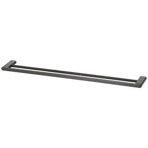 Oliveri Madrid Double Towel Rail 800mm - Gunmetal MA830EF5GM by Oliveri, a Bathroom Accessories for sale on Style Sourcebook