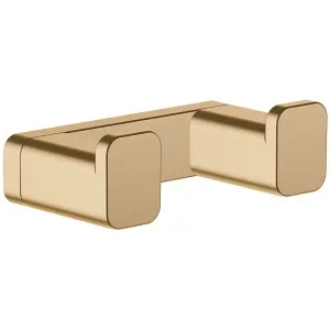 Hansgrohe Addstoris Double Hook Brushed Bronze 41755140 by Hansgrohe, a Bathroom Accessories for sale on Style Sourcebook