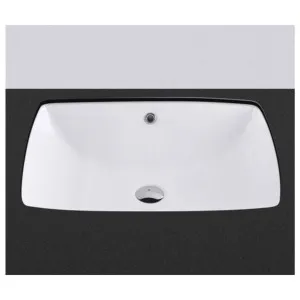 Studio Bagno Sotto Rectangular Undercounter Basin - Gloss White SBU01 by Studio Bagno, a Basins for sale on Style Sourcebook