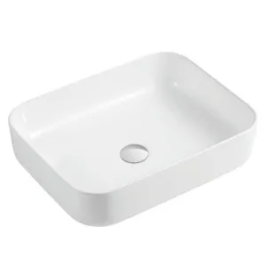 Oliveri Naples Countertop Rectangular Basin - White NA3711 by Oliveri, a Basins for sale on Style Sourcebook