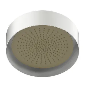 Fantini Acquafit Round Ceiling Shower with Frame - Matte British - Gold PVD 79P6K062 by Fantini, a Showers for sale on Style Sourcebook