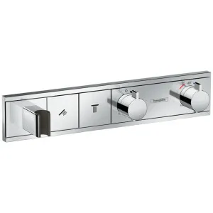 Hansgrohe RainSelect Thermostat for 2 Functions with Integrated Shower Holder - Chrome 15355000 by Hansgrohe, a Showers for sale on Style Sourcebook