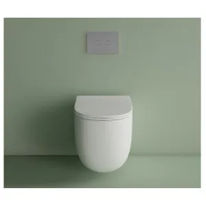 Studio Bagno Milady Wall Hung Package with OLI 74 with Frame Mechanical Cistern - Gloss White MIL003001MC by Studio Bagno, a Toilets & Bidets for sale on Style Sourcebook