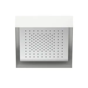Fantini Acquafit Square Ceiling Shower with Frame Brilliant - Stainless Steel 7938K002 by Fantini, a Showers for sale on Style Sourcebook
