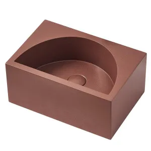 Claybrook Ayla Wall or Countertop Basin - Brick Red H47242-BR-01-II by Claybrook, a Basins for sale on Style Sourcebook
