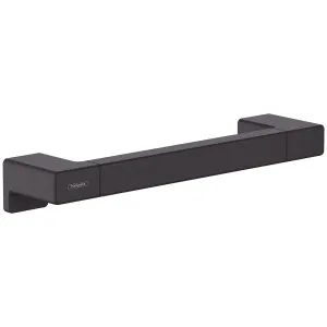 Hansgrohe Addstoris Grab bar Matte Black 41744670 by Hansgrohe, a Bathroom Accessories for sale on Style Sourcebook