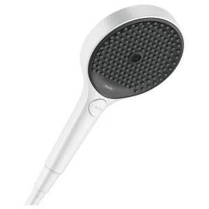 Hansgrohe Rainfinity 130 3Jet EcoSmart Hand Shower Matt White 26865700 by Hansgrohe, a Showers for sale on Style Sourcebook