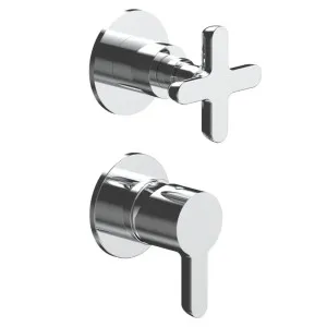 Fantini Icona Classic Wall Diverter Mixer - Chrome 5302R485B-4400M585A by Fantini, a Showers for sale on Style Sourcebook