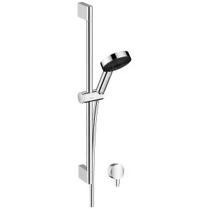 Hansgrohe Pulsify S 65cm Shower Set 105 1jet with Shower Bar and Wall Outlet - Chrome 24311003 by Hansgrohe, a Showers for sale on Style Sourcebook