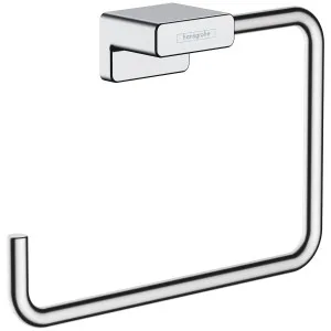 Hansgrohe Addstoris Towel Ring Chrome 41754000 by Hansgrohe, a Bathroom Accessories for sale on Style Sourcebook