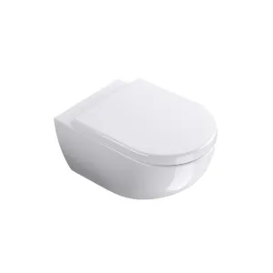Catalano Sfera 54 Newflush Wall Hung Toilet and Seat 1VSF54R00-S by Catalano, a Toilets & Bidets for sale on Style Sourcebook