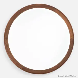 De La Espada Coniston Large Round Mirror - Oak 392LRK by De La Espada, a Mirrors for sale on Style Sourcebook