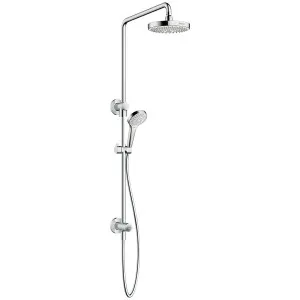 Hansgrohe Croma Select S Showerpipe 180 2jet Dual Shower - Chrome 26744003 by Hansgrohe, a Showers for sale on Style Sourcebook